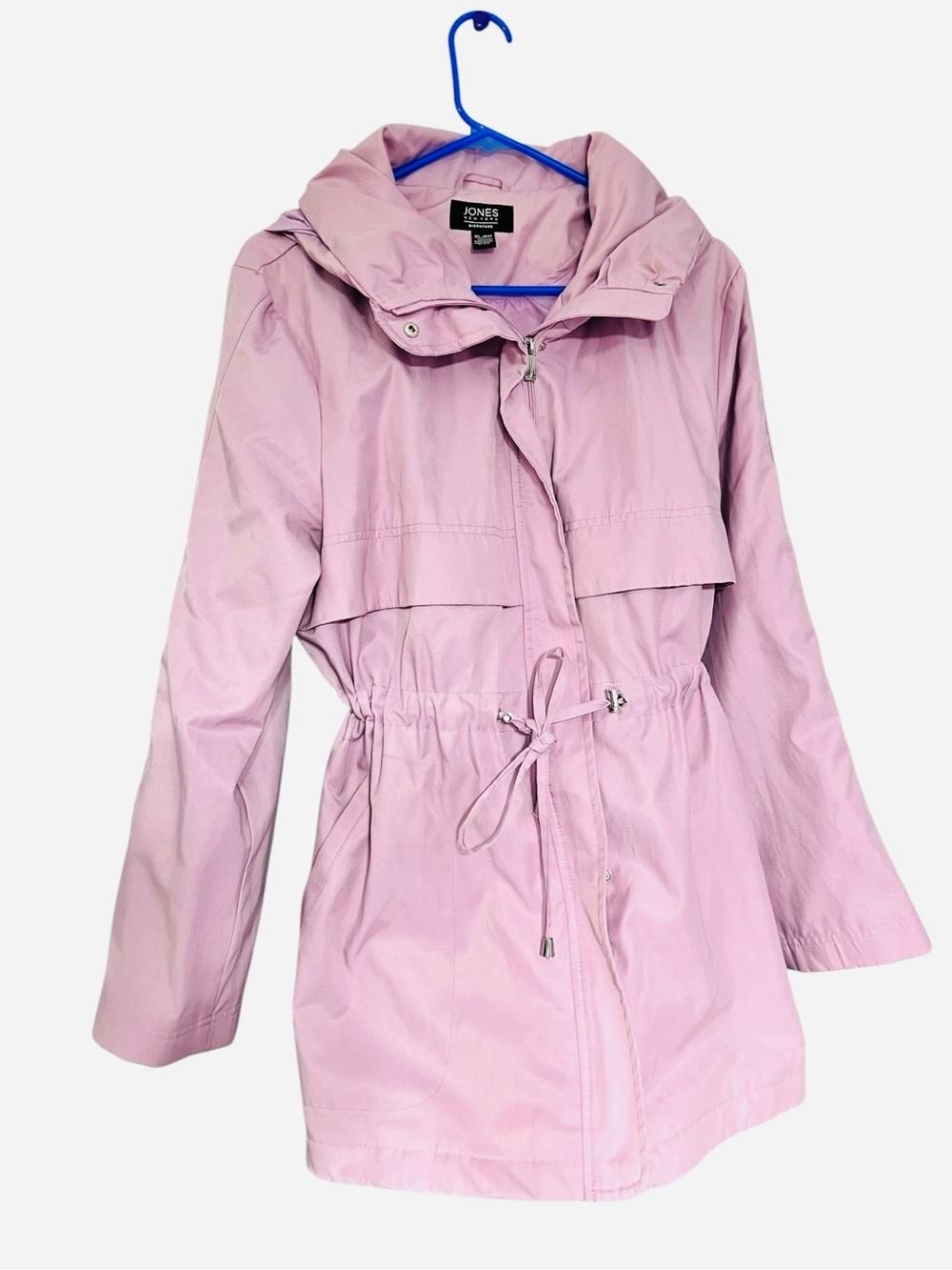Jones New York  Rain parka Jacket gooseberry purple